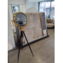 PAK-109 GOLD ROMA RAKAMLI İÇİ AYNALI 3 AYAKLI 40 CM SAAT